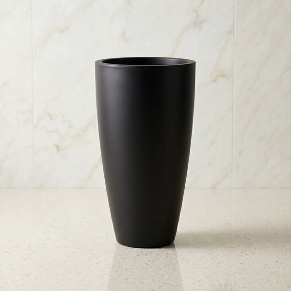 Newel 30 Large Planter Black