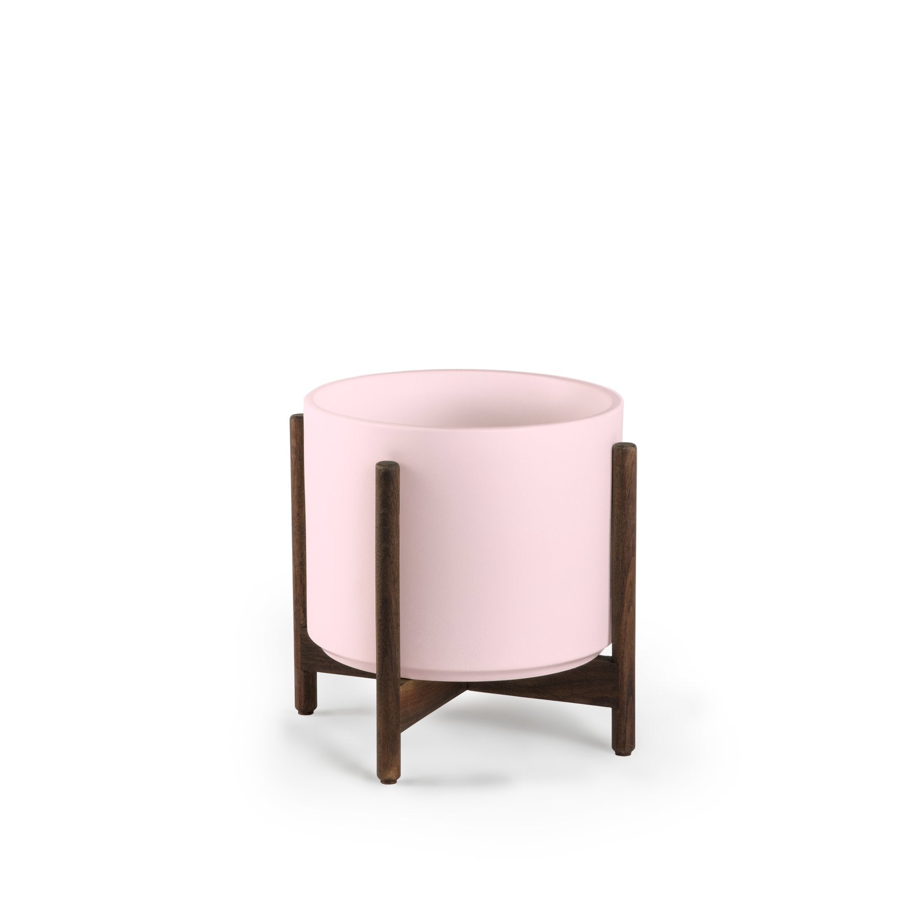 .LBE Design. The Eight with Teak Stand | Blush