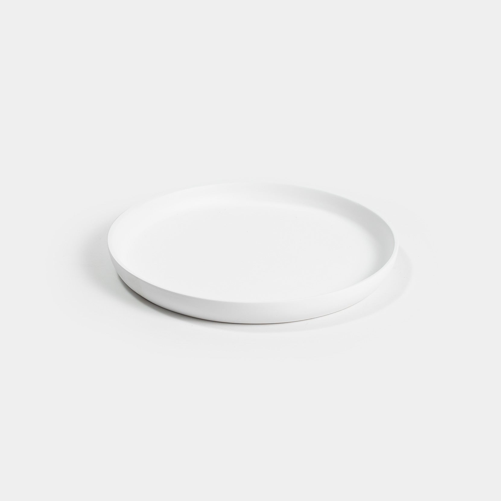 10 inch ceramic plant saucer 10" Planter Saucer: White
