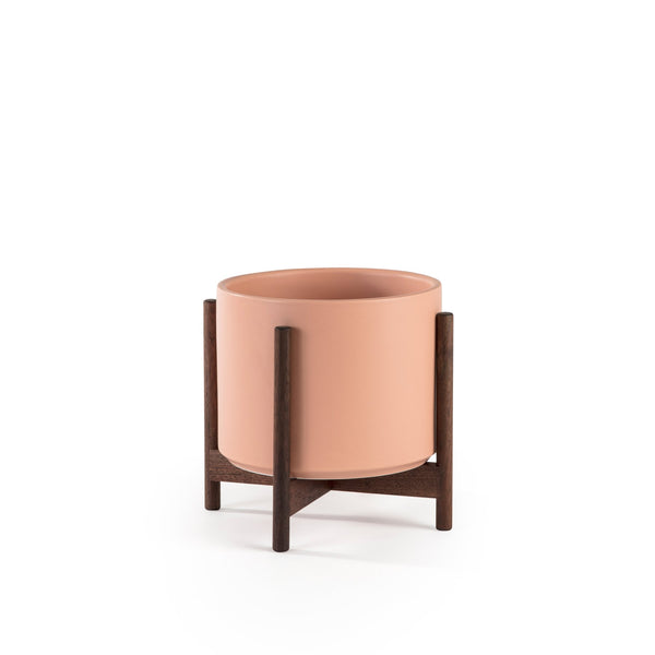 .LBE Design. The Eight with Teak Stand | Peach